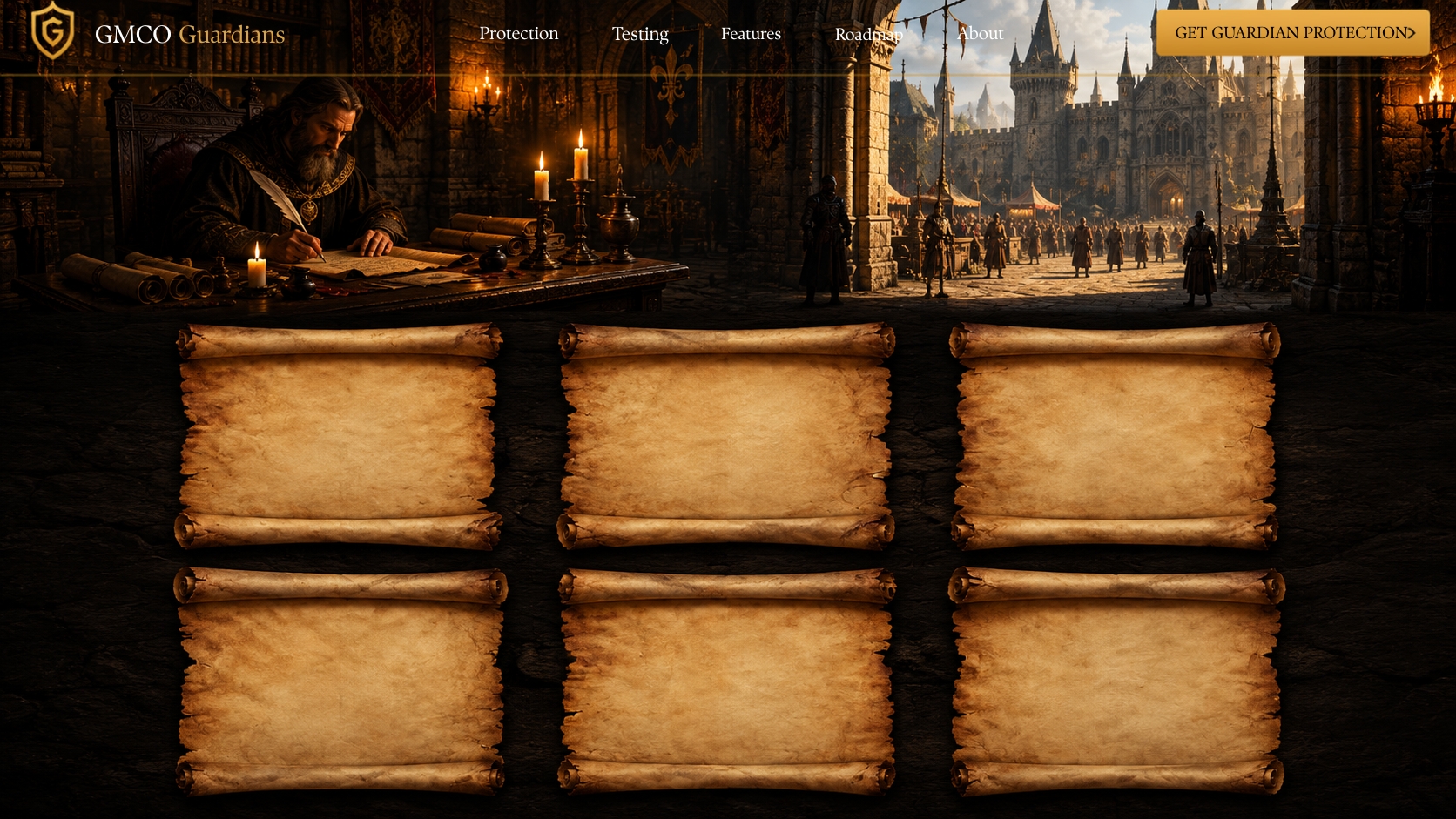 The GMCO court chronicler and six update scrolls